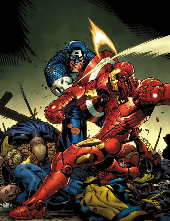 Marvel reveals a crossover 'Civil War' comic series -