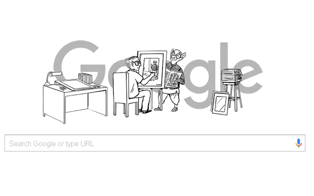 A Google Doodle for Bal Thackeray!