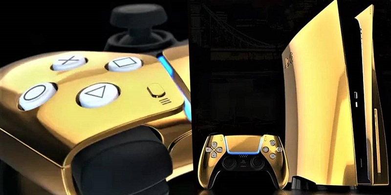 24K Gold Gaming Controllers