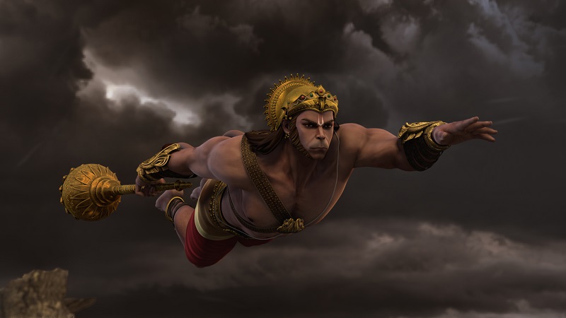 Hanuman in The legend of Hanuman (2) - Copy - AnimationXpress