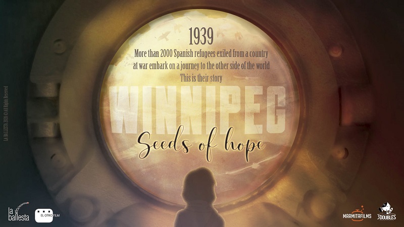 Animated film 'Winnipeg, The Ship of Hope' selected as Cartoon Movie 2021  and nominated at the Eurimages Development Awards -