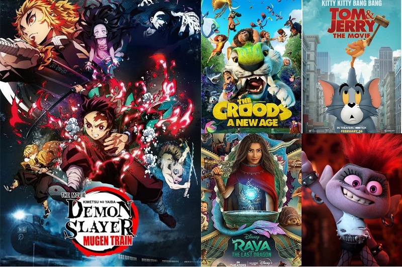 Top Five Pandemic Released Animated Movies That Performed Well At The Box Office Animationxpress