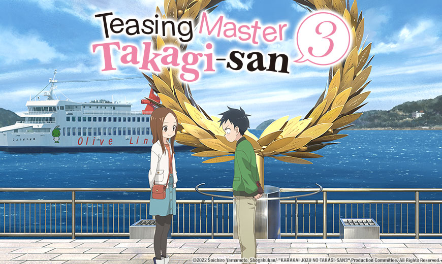 Anime supplier Sentai acquires third season of ‘Teasing Master Takagi-san’ and upcoming film