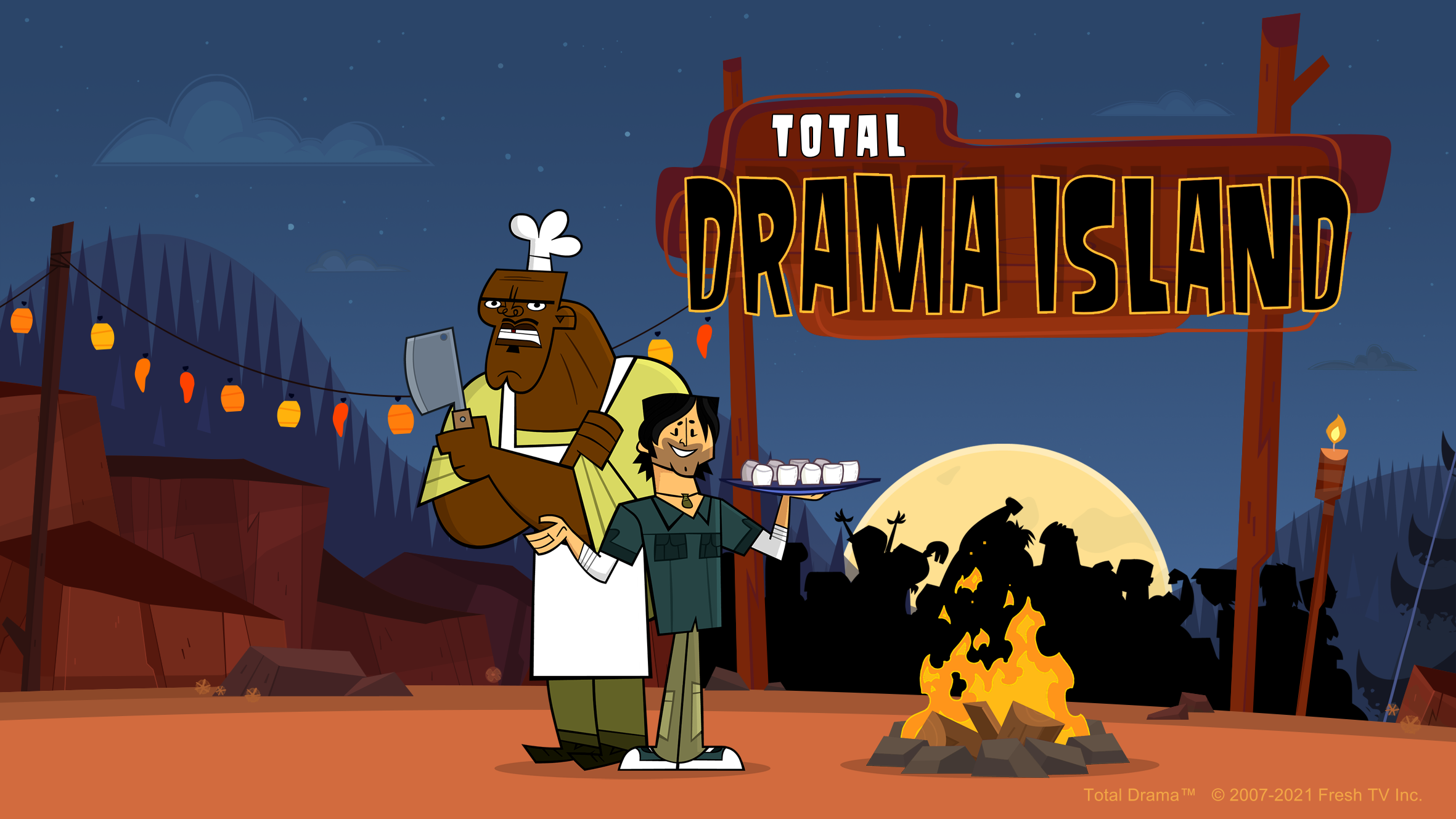 Total Drama Series  Total drama island, Cartoon, Drama