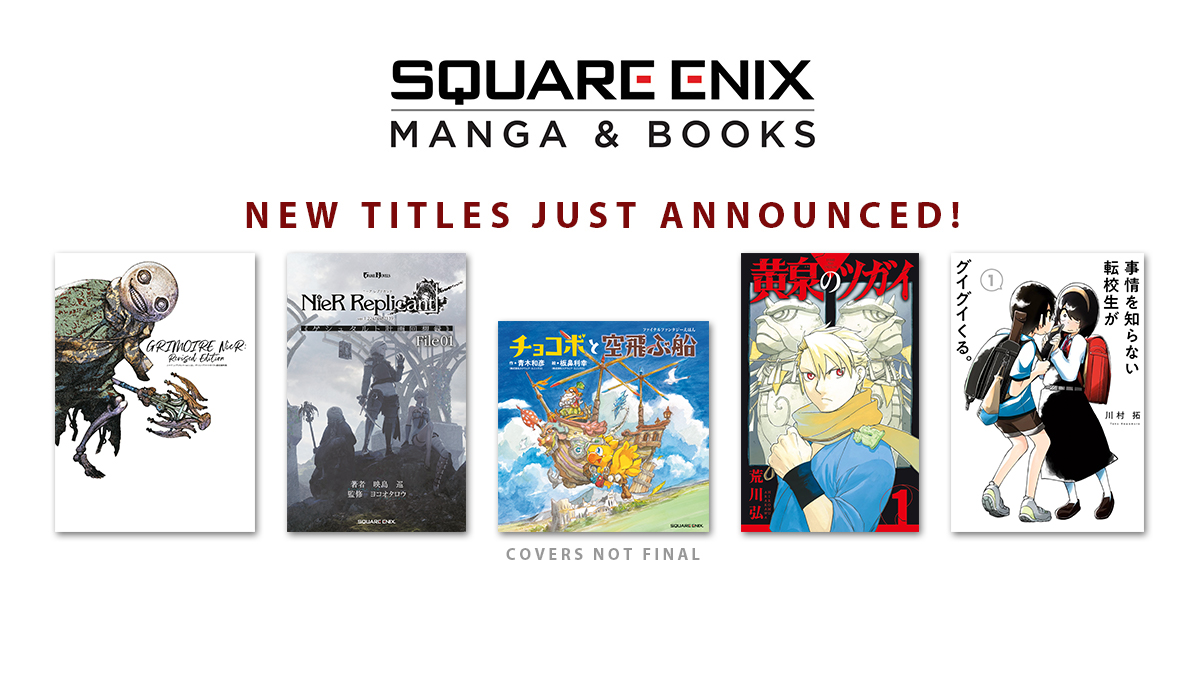 SQUARE ENIX Manga & Books reveal new books coming in spring 2023 