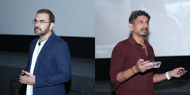 Jaykar Arudra from DNEG and Prashant Nair from Framestore