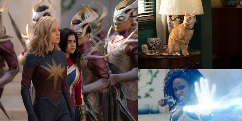 The Marvels review: Brie Larson leads a film of girls, cats, and crossovers