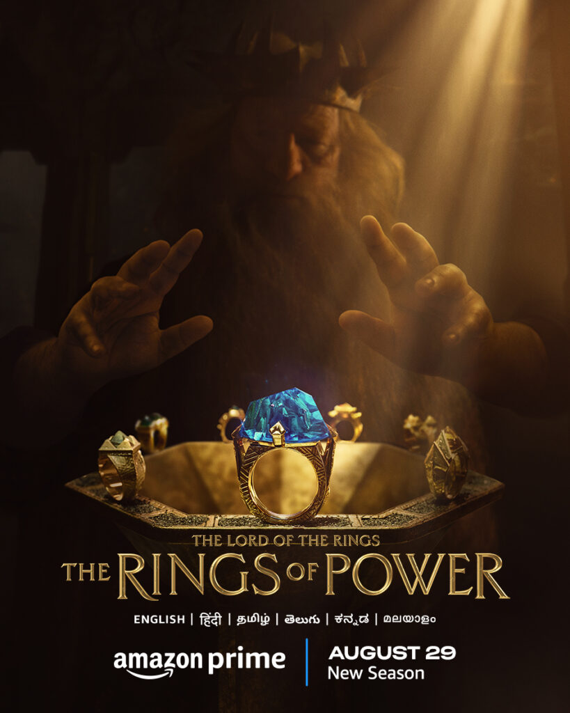 The Rings of Power King Durin Character Poster