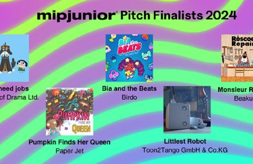 Here are the five finalists for MIPJunior Pitch 2024