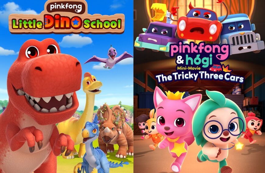 ‘Pinkfong Little Dino School’ ranks number one on Netflix’s Top…