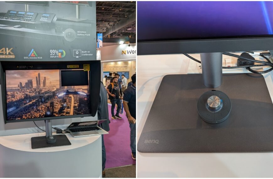 BenQ launches new monitor with an integrated colour calibrator