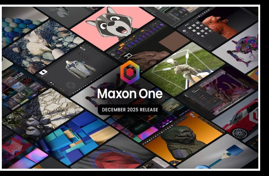 Maxon’s December 2025 release expands creative power across its ecosystem 