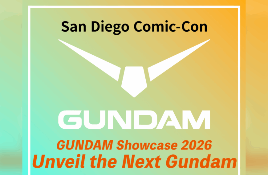 A new Gundam era begins with SDCC 2026 anime reveal