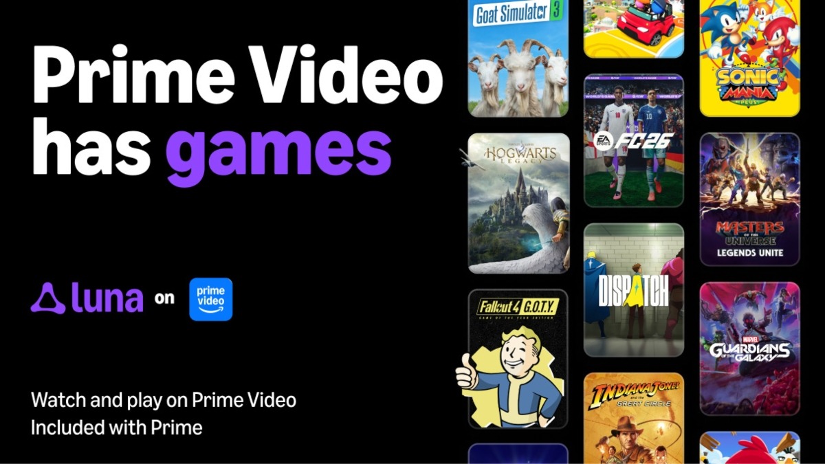 Amazon integrates Luna cloud gaming into Prime Video on Fire TV
