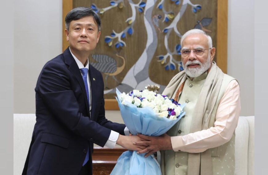Krafton chairman Byung Gyu Chang meets PM Modi, underscores long-term&hellip;